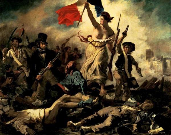 Delacroix La liberté guidant le peuple