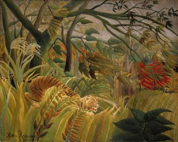 Henri rousseau le douanier surpris national gallery of art washington