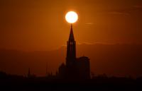 Lever de soleil cathedrale